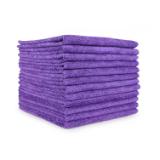 49 Gram 16x16 Microfiber Cloths 300GSM-Purple 15dz/cs M915100PU