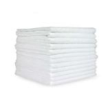 Microfiber Towels, 38 Gram, 16x16, White M915102W