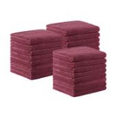 16x27 Burgundy Microfiber Bleach Safe Towels M915109BU
