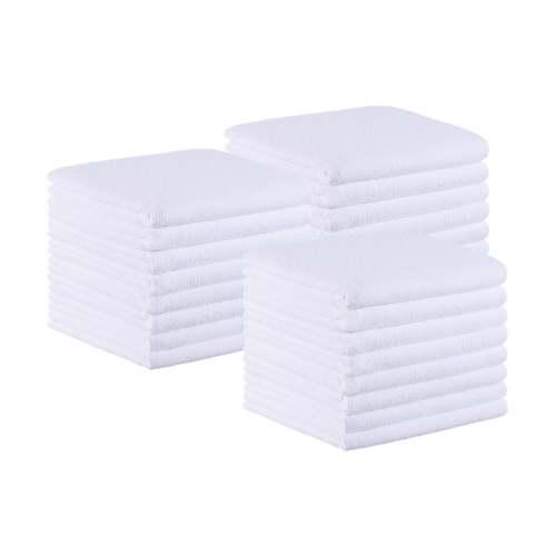 Microfiber Bleach Safe Towels 16x27 White 24/ Pack M915109WH