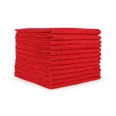 Smart Choice Microfiber Cloths 12x12 30gm Red M915112R