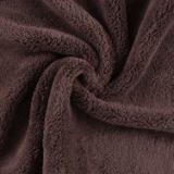 Bck2U Coral Fleece Salon Towel 16x27 Brown M915117BR 2