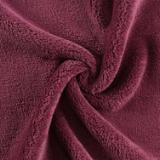 Bck2U Coral Fleece Salon Towel 16x27 Burgundy M915117BU 2