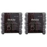 Bck2U Coral Fleece Salon Towel 16x27 Grey M915117GY 3
