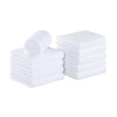 16x27 White Coral Fleece Bleach Safe Towels M915117WH