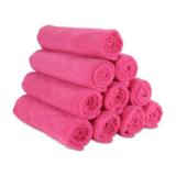 59 Gram 15x24 Microfiber Wall Washing Cloths 255GSM-Hot Pink M915210HP 3