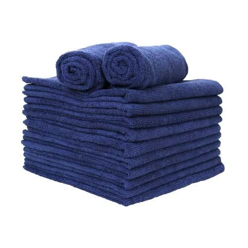 59 Gram 15x24 Microfiber Wall Washing Cloths 255GSM-Navy M915210N