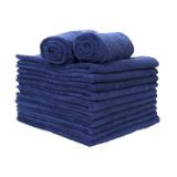59 Gram 15x24 Microfiber Wall Washing Cloths 255GSM-Navy M915210N
