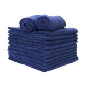 59 Gram 15x24 Microfiber Wall Washing Cloths 255GSM-Navy M915210N