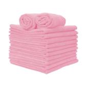 59 Gram 15x24 Microfiber Wall Washing Cloths 255GSM-Pink M915210P