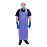 APRON VINYL 6 MIL BLUE DIE CUT ME6B 45SZ