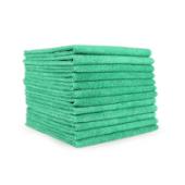 Hospeco® Multipurpose Green 16x16 260GSM Microfiber Cloth MFC2601616GN