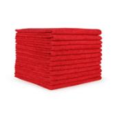 Hospeco® Multipurpose Red 16x16 260GSM Microfiber Cloth MFC2601616RD