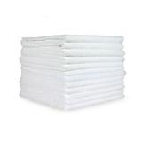 Hospeco® Heavy-Duty White 12x12 300GSM Microfiber Cloth MFC3001212WH