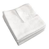 Hospeco® Heavy-Duty White 12x12 300GSM Microfiber Cloth MFC3001212WH 2