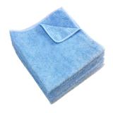 Hospeco® Heavy-Duty Blue 16x16 300GSM Microfiber Cloth MFC3001616BL 3