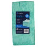 Hospeco® Heavy-Duty Green 16x16 300GSM Microfiber Cloth MFC3001616GN 2