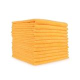 Hospeco® Heavy-Duty Orange 16x16 300GSM Microfiber Cloth MFC3001616OR