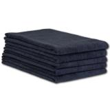 Hospeco® Extra-Large Black 16x27 300GSM Microfiber Hand Towel MFC3001627BK