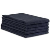 Hospeco® Extra-Large Black 16x27 300GSM Microfiber Hand Towel MFC3001627BK