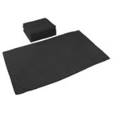 Hospeco® Extra-Large Black 16x27 300GSM Microfiber Hand Towel MFC3001627BK 3