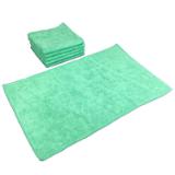 Hospeco® Extra-Large Green 16x27 300GSM Microfiber Hand Towel MFC3001627GN 3