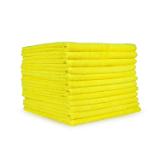 Hospeco® Extra-Large Yellow 16x27 300GSM Microfiber Hand Towel MFC3001627YE 2