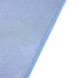 Hospeco® Glass Cleaning Blue 16x16 270GSM Microfiber Cloth MFCGL2701616BL 2