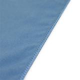 Hospeco® Suede Polishing Blue 16x16 270GSM Microfiber Cloth MFCSU2001616BL 2