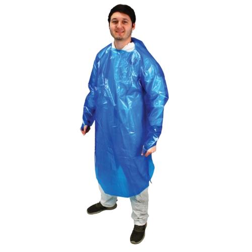 4 MIL VINYL ALTERNATIVE GOWN W/ MMVA 4G B XL