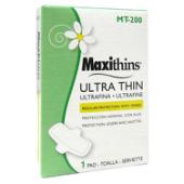 Maxithins® Vended Maxipads w/wings MT-200