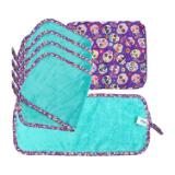 5 PACK MICROFIBER MAKEUP REMOV MU SKULLS