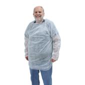POLYLITE WRAP SMOCK WHITE MWS-2700-3X-W-100