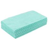 CHOICE COUNTER TOWEL, GRN/WHT, 12X21, QF 150/DUAL DISP CS N F110QCG2 3