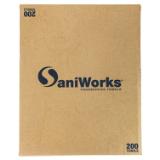SaniWorks® Choice Counter Towels 13x20 CounterCase® Pink White 200 Count N F110QCP 3