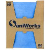 PREMIUM EPS TOWEL, BLU, 10X17, QF, 150/DUAL DISP CS N F420QCB5 2