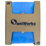 SaniWorks® EPS Towels,  Blue, 13