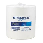 TaskBrand® P80 Hydrospun Jumbo Roll N-P080JPW