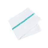 Qwick Wick 30 oz Terry Bar Towels 14x17 Green Stripe 5 Dozen N030 GR 5DZ 2