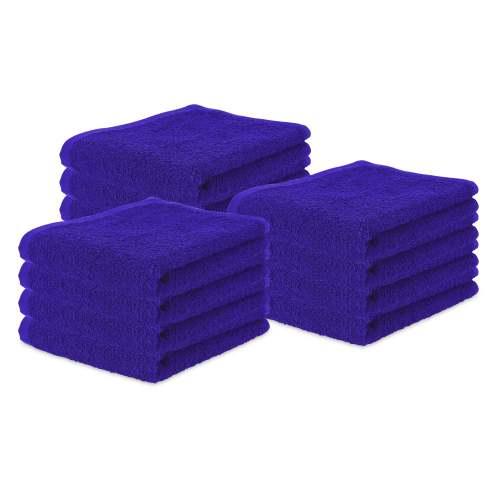 16x27 4LB 100% Cotton Navy Hand Towels N030 N1627 4