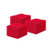Terry Polishing Hand Towel 16x27 Red N030-R1627-4