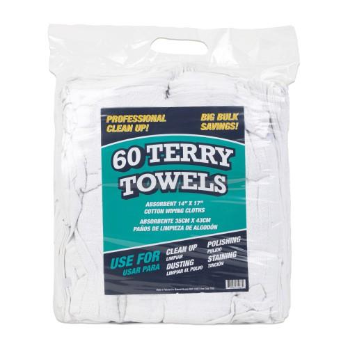 100% Cotton White Multipurpose Wipers N030 TT60