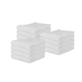 16x27 4LB 100% Cotton White Hand Towels N030 W1627 4
