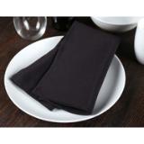 Mariposa Poly Spun Napkin 20x20 Black NAP B SPUN 3