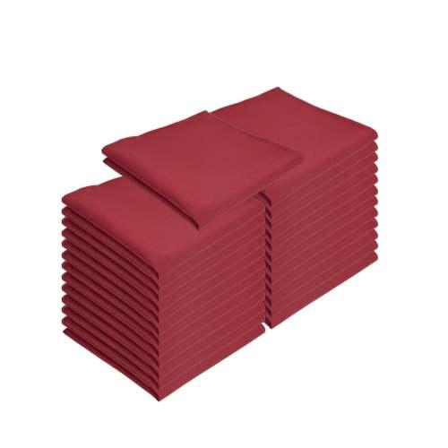 Mariposa Poly Spun Napkin 20x20 Burgundy NAP BUR SPUN