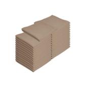 20x20 Sandalwood Spun Poly Napkins NAP-SDLWD-SPUN