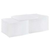 20x20 White Spun Poly Napkins NAP-W-SPUN