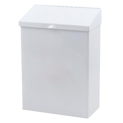 Menstrual Care Waste Receptacle, White, 11