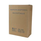 Menstrual Care Waste Receptacle, White, 11