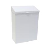Menstrual Care Waste Receptacle, White, 11